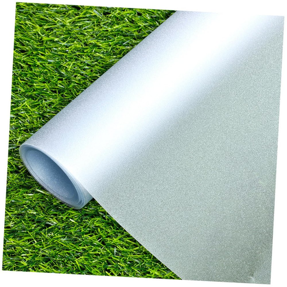 ABOOFAN Electrostatic Glass Sticker Roll Non-Adhesive Frosted Window Film for Bathroom Kitchen Easy to Apply Safe Material