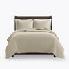 Gracie Mills Ria Solid Oversized Herringbone Quilt Set view 1