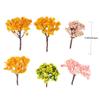 DECHOUS 81pcs Realistic Artificial Flower Decoration Accessories Micro Landscape Simulation Trees for Room Decor view 3