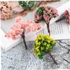 DECHOUS 81pcs Realistic Artificial Flower Decoration Accessories Micro Landscape Simulation Trees for Room Decor view 4