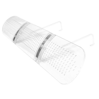 ABOOFAN Adjustable Transparent Air Conditioner Deflector -Direct Blowing Baffle for Home Use Flexible Vent Outlet Deflector Practical and Wind