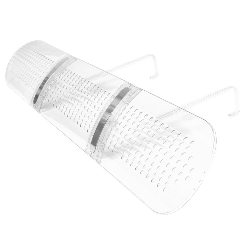 ABOOFAN Adjustable Transparent Air Conditioner Deflector -Direct Blowing Baffle for Home Use Flexible Vent Outlet Deflector Practical and Wind