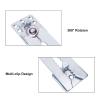 Li-TianFeng 2 Pack Sectional Couch Connectors Metal Couch Clips Sofa Connector Interlocking Furniture Connector with Screws view 3