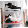 Zerodeko Shoe Storage Box with Lid, Sturdy PP Organizer view 2