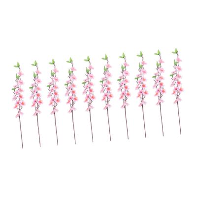 PRETYZOOM Realistic Simulation Blossom Fake Bouquet Artificial Branches DIY Decor