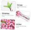 PRETYZOOM Realistic Simulation Blossom Fake Bouquet Artificial Branches DIY Decor view 3