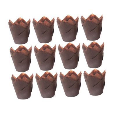 Ciieeo 150pcs Solid Cake Wrapping Paper Greaseproof Paper Holders for Cakes Pastries and Snacks for Birthday Parties and Gatherings Coffee