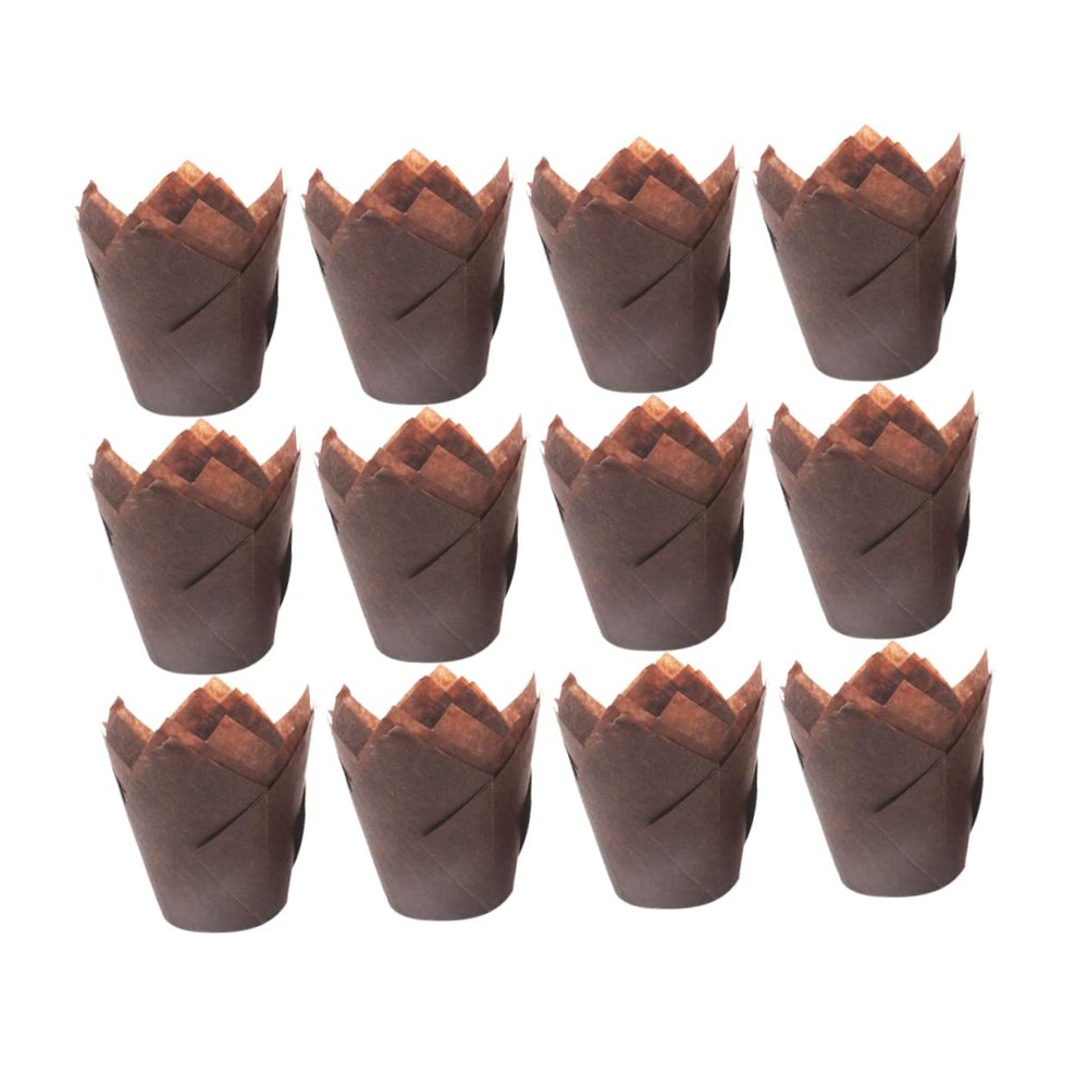 Ciieeo 150pcs Solid Cake Wrapping Paper Greaseproof Paper Holders for Cakes Pastries and Snacks for Birthday Parties and Gatherings Coffee