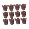 Ciieeo 150pcs Solid Cake Wrapping Paper Greaseproof Paper Holders for Cakes Pastries and Snacks for Birthday Parties and Gatherings Coffee view 1