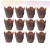 Ciieeo 150pcs Solid Cake Wrapping Paper Greaseproof Paper Holders for Cakes Pastries and Snacks for Birthday Parties and Gatherings Coffee view 2