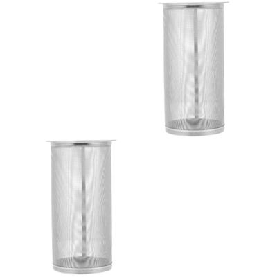 Ciieeo 2pcs Jar Cold Brew Coffee Filter Tube Stainless Steel Mesh Brew Filter for Coffee Strainer for Standard Pots