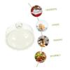 ABOOFAN 1set Glass Cake Dome with Serving Plate Dessert Cover for Cake Snacks and Food Sturdy and Stylish Display for Weddings Parties and Buffets view 2