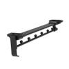 MAGICLULU Solid Wardrobe Hanging Bar Telescopic Rod for Closet Organization Efficient Space Saver for Clothes Easy to Install Construction view 1