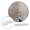 PRETYZOOM Iron Craft Corner Storage Rack Bathroom Wall-Mounted Shelf Triangle Rack Organizer for Home view 4