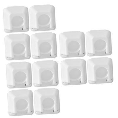 PRETYZOOM 12pcs Curtain Pole Brackets for Bedroom Living Room Easy Install Heavy Duty Curtain Rod Holders