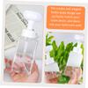 FRCOLOR 4 Pcs Bubbler Bottles Manual Dispenser Liquid Automatic Dispense Dish Brush with Soap Dispenser Containers Foaming Liter Pump Dispenser Jar Soap Holder Reusable Shampoo Bottle Tepg view 3