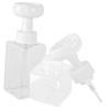 FRCOLOR 4 Pcs Bubbler Bottles Manual Dispenser Liquid Automatic Dispense Dish Brush with Soap Dispenser Containers Foaming Liter Pump Dispenser Jar Soap Holder Reusable Shampoo Bottle Tepg view 4