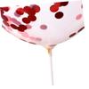 ABOOFAN 10pcs Shining Dots Latex Balloons for Festivals Weddings Red Shining Red Dots Patterns Safe and Reusable Party Decorations view 3