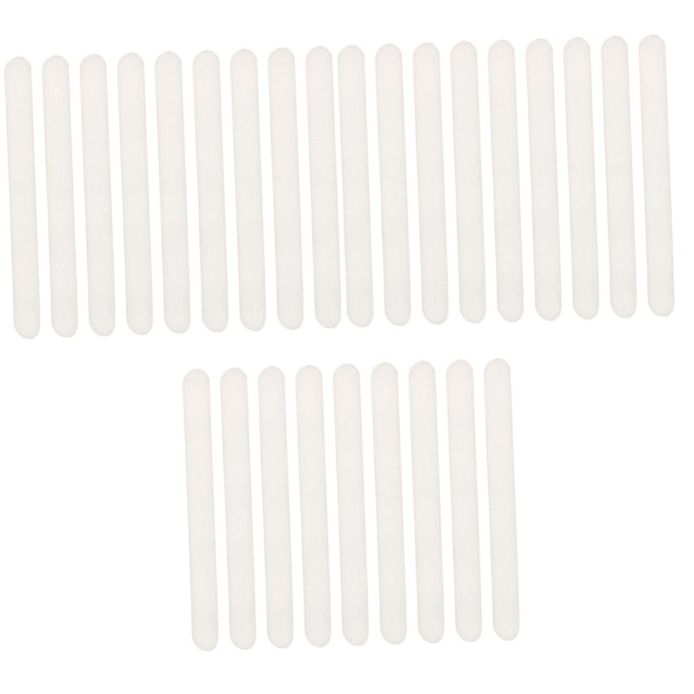Amosfun 90pcs Bathroom Slip Sticker Tape Tape for Floor Shower Stickers Easy Install Non-Slip Decals Bath Safety Strips