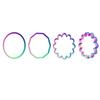 3 PCS Polymer Clay/ClayL: Coaster/Tray/Jewelry Tray Cutter Set (4 inches) view 1