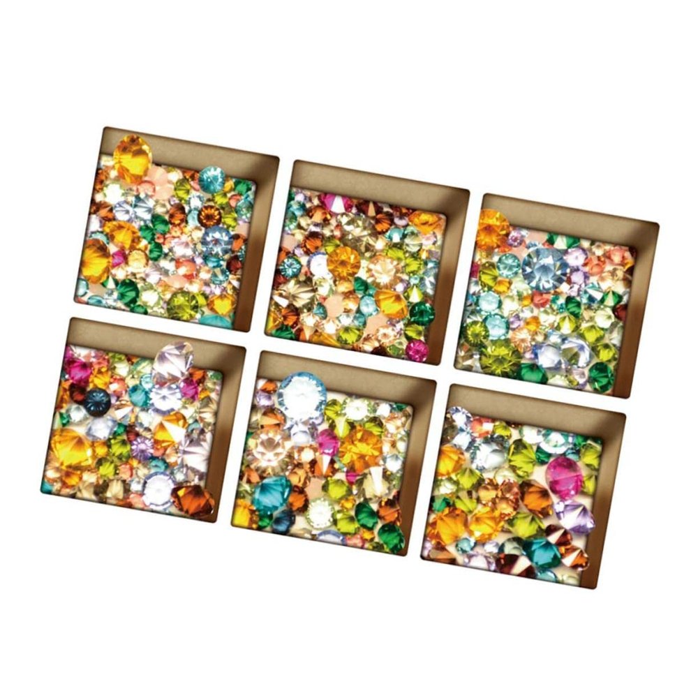 Amosfun 6pcs Non-Slip Bathtub Decals Removable Wall Stickers for Bathroom Decoration Fun and Safe Bath for Appliques