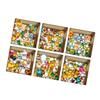 Amosfun 6pcs Non-Slip Bathtub Decals Removable Wall Stickers for Bathroom Decoration Fun and Safe Bath for Appliques view 1