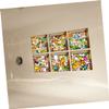 Amosfun 6pcs Non-Slip Bathtub Decals Removable Wall Stickers for Bathroom Decoration Fun and Safe Bath for Appliques view 4