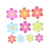 Amosfun 10pcs Colorful Flower Slip Decals for Bathroom and Bathtub Creative Self-Adhesive Stickers for Safe Shower Surfaces Non-Slip Design for Boys and Girls and Family view 1