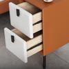 Bedside Cabinet Wood Bedside Table Mini Small Minimalist Modern Locker with Double Drawer Bedroom Cabinet Home Bedside Furniture Nightstand (Color : B) view 3