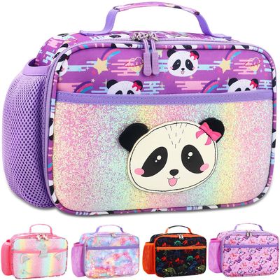 RHCPFOVR Kids Lunch Bag - Insulated Lunch Box for Boys Girls,Washable Lunch Bag and Reusable Toddler Leak-proof Lunchbox for School and Daycare