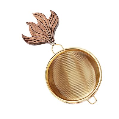 Ciieeo Professional Japanese Style Stainless Steel Tea Strainer Ergonomic Tea Ceremony Accessory for Loose Leaf and Practical Filter for