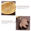 Ciieeo Professional Japanese Style Stainless Steel Tea Strainer Ergonomic Tea Ceremony Accessory for Loose Leaf and Practical Filter for view 2