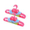 MAGICLULU 10pcs Bow Children's Hangers Solid Plastic Hangers for Kids Kids Home Clothes Hanging Racks view 1