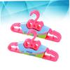 MAGICLULU 10pcs Bow Children's Hangers Solid Plastic Hangers for Kids Kids Home Clothes Hanging Racks view 4