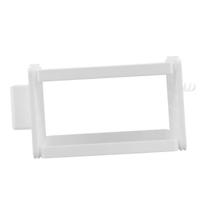 Beatifufu Bathroom Storage Rack Compact Cosmetic Organizer with Hooks Bucket Stand for Easy to Assemble Lightweight Storage