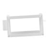 Beatifufu Bathroom Storage Rack Compact Cosmetic Organizer with Hooks Bucket Stand for Easy to Assemble Lightweight Storage view 1