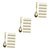 FRCOLOR 300pcs Dessert Spoons Plastic Spoons for Ice Cream Pudding Cake for Parties and Events Lightweight Portable and Tableware view 1
