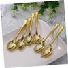 FRCOLOR 300pcs Dessert Spoons Plastic Spoons for Ice Cream Pudding Cake for Parties and Events Lightweight Portable and Tableware view 4
