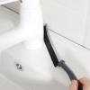 GIFZES Small Gap Cleaner Bathroom Sink Scrubber Multi-Function Rotating Crevice Cleaning Brush with Ergonomic Handle Purple view 4