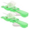 Zerodeko Mini Hand Pressed Frog Fans 2 Pack Portable Handheld Small Fan for Summer Use view 1
