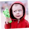 Zerodeko Mini Hand Pressed Frog Fans 2 Pack Portable Handheld Small Fan for Summer Use view 4