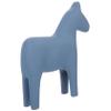 ABOOFAN 1pcs Desktop Wooden Horse Ornament Cute and Simple Style Table Decor for Boys and Girls Room Living Room Office Wooden Craft Fine Details Small Blue view 1