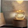 Zerodeko Crystal Night Box Rotating Base Led USB Decorative for Bedroom Living Room and Unique Design Base view 2