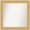Amanti Art Gold Bathroom Mirror for Over Sink, 33x34 Custom Made Trellis Gold Rectangle Vanity Mirror, Large Traditional Wood Frame, Hangs Horizonally and Vertically, Wall Decor view 1