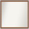 Amanti Art Bronze Bathroom Mirror for Over Sink, 28x36 Custom Made Two Tone Bronze Copper Rectangle Vanity Mirror, Large Modern Wood Frame, Hangs Horizonally and Vertically, Wall Decor view 1