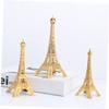 ABOOFAN 5pcs Eiffel Tower Model Zinc Alloy Tabletop Decor for Home Vintage Style Decorative Statue for Photography Props and Giving view 4