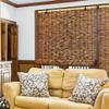 Bamboo Roman Roller Blinds Shades For Indoor/outdoor, UV Protection Bamboo Roll Up Window Shades Privacy Screen Home Bamboo Curtains With Lifter, Cordless 36x64in 40x48in 72x72in 60x96in ( Size : 72" view 2
