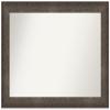 Amanti Art Bronze Bathroom Mirror for Over Sink, 28x39 Custom Made Dappled Light Bronze Rectangle Vanity Mirror, Large Modern Wood Frame, Hangs Horizonally and Vertically, Wall Decor view 1