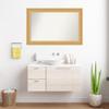 Amanti Art Gold Bathroom Mirror for Over Sink, 29x44 Custom Made Trellis Gold Rectangle Vanity Mirror, Large Traditional Wood Frame, Hangs Horizonally and Vertically, Wall Decor view 4