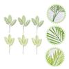 ABOOFAN 6pcs Sago Cycas Leaf Decor Faux Plant Fiddle Leaf Tree Artificial Greenery view 4
